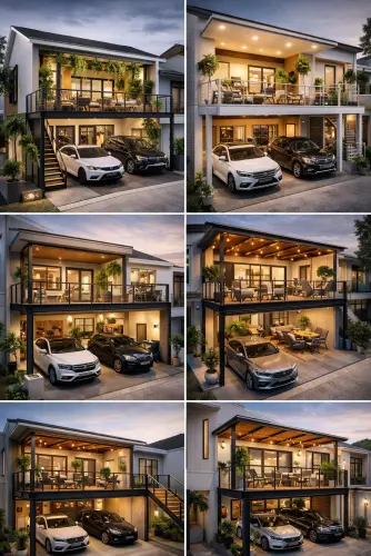 Mezannine Teras Rumah Keren di Sawangan